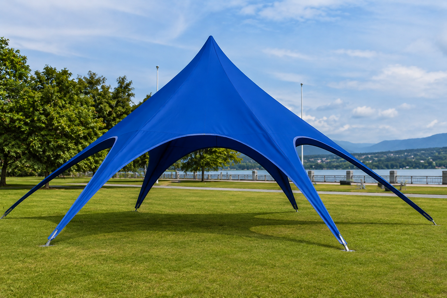 Carpas Araña | Carpas García Carpa araña para publicidad y eventos al aire libre